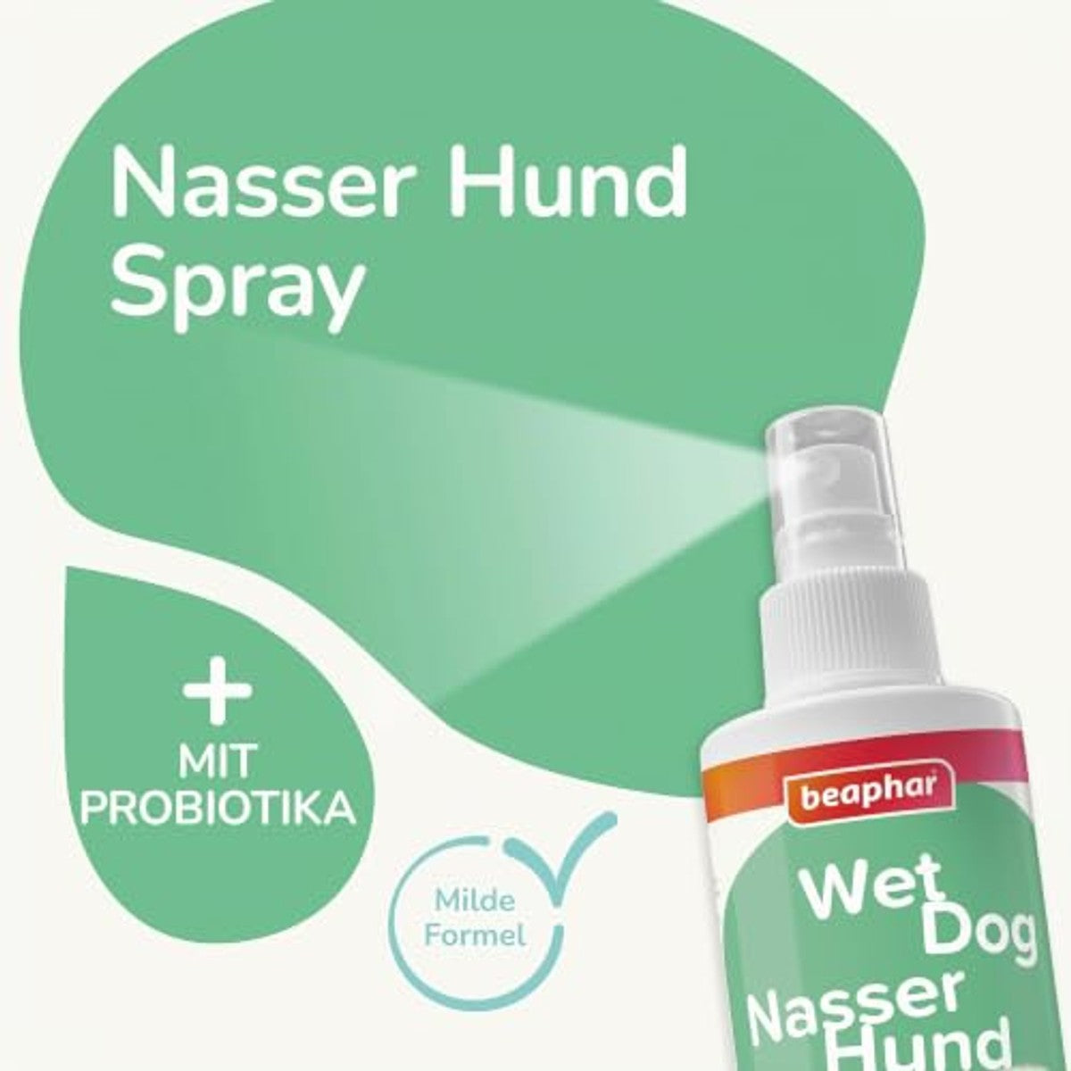 beaphar - Natte hondenspray - geurneutralisator voor natte hondenvacht - tegen hondengeur na regen en baden - zacht voor de huid - voor alle hondenrassen - 250 ml – beaphar