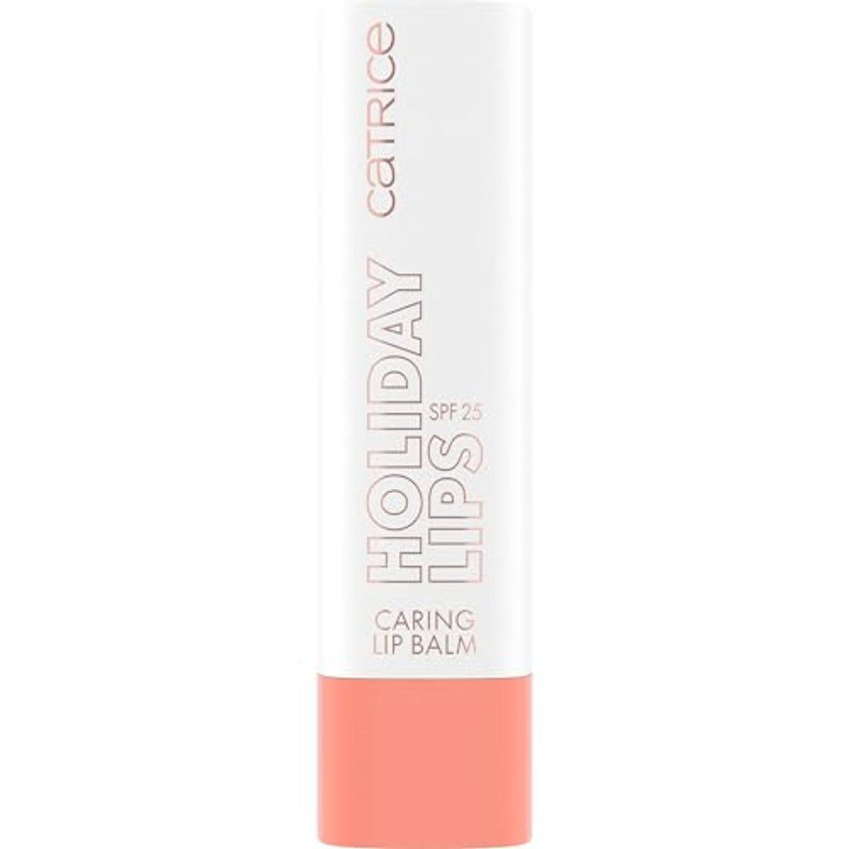 Catrice Holiday Lips Caring Lip Balm, nr. 040, roze, verzorgend, beschermend, doorschijnend, veganistisch, UVA- en UVB-filter + SPF 25, zonder conserveringsmiddelen, zonder parabenen, per stuk verpakt – Catrice Cosmetics