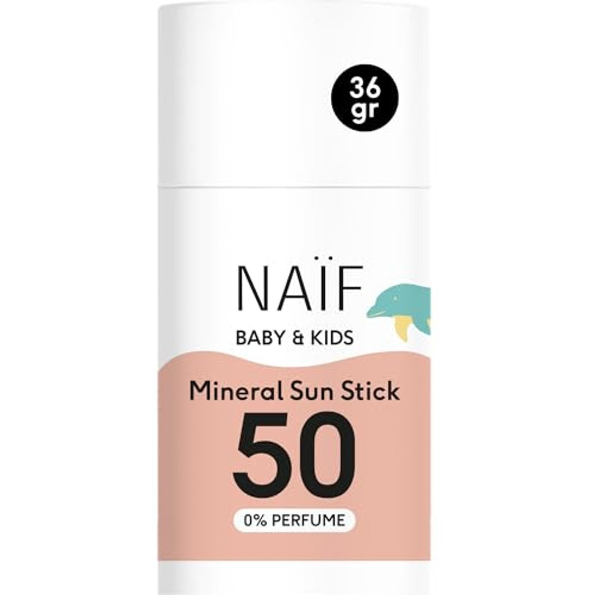 Naïf Minerale Zonnebrandstick SPF 50 Baby & Kind 3 x 36 g - Voordeelverpakking