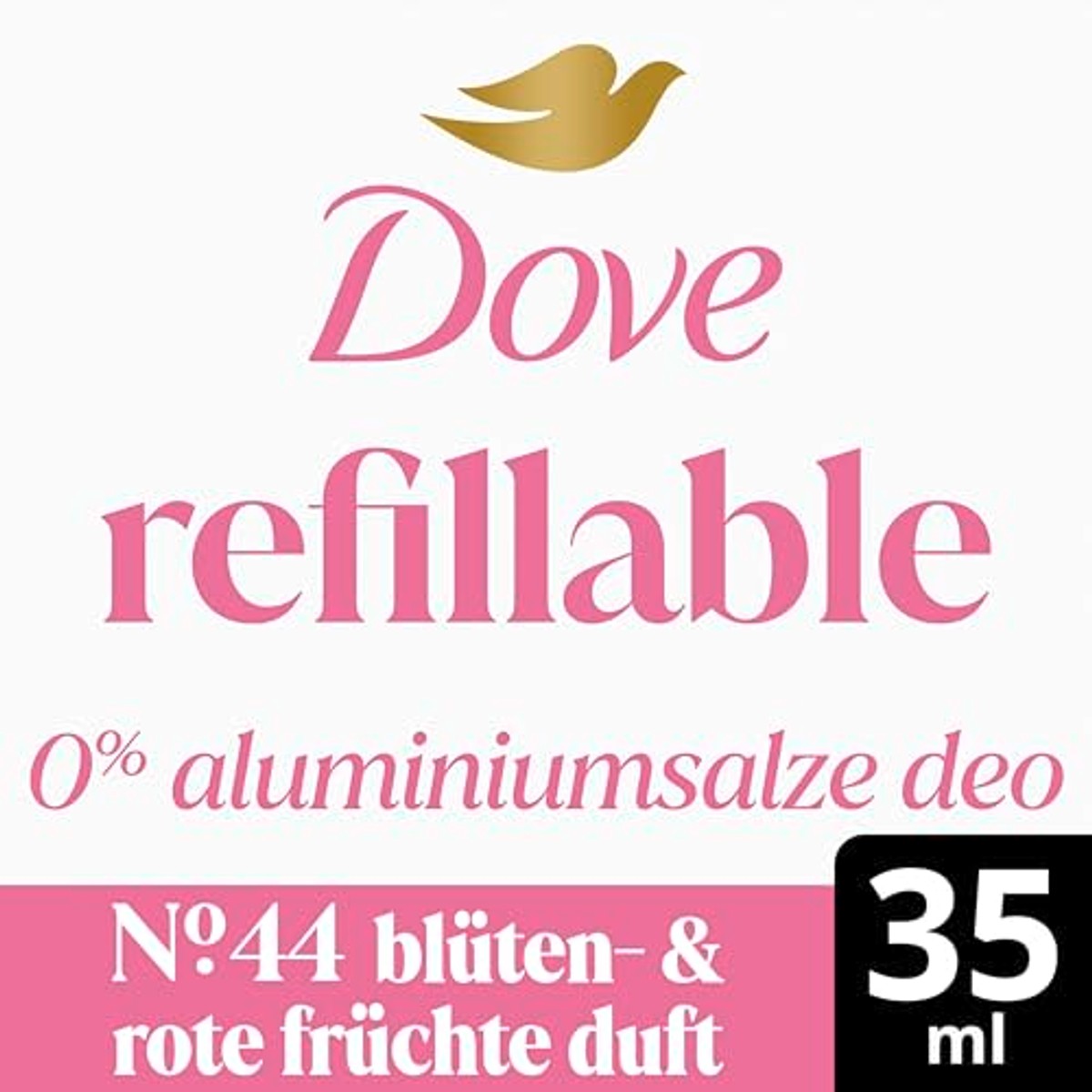 Dove Refill Deo Stick 0% No. 44 Bloesem & Rode Vruchten 3 x 35 ml - Voordeelverpakking