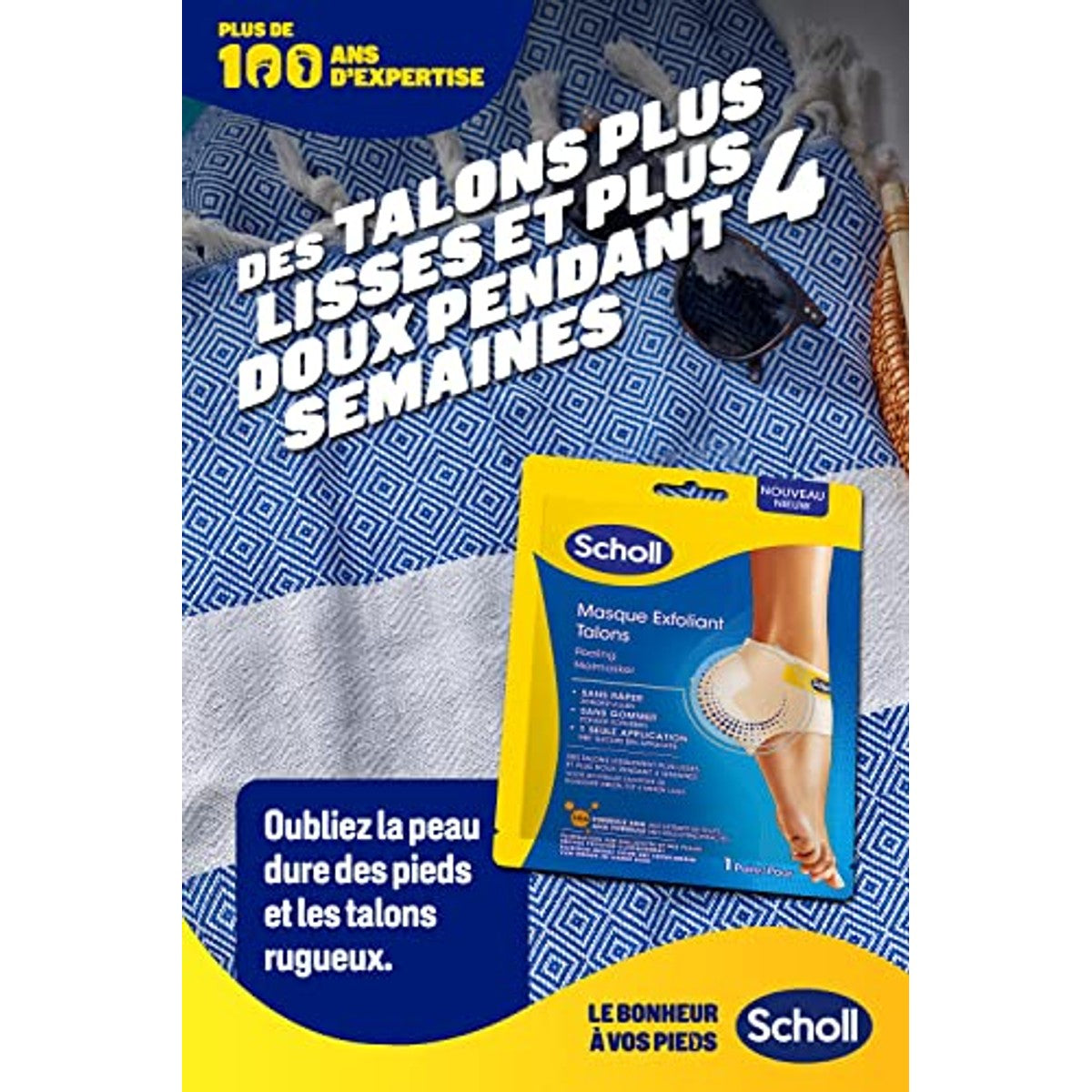 Dr. Scholl's Voetmasker Hielpeeling 2 sokken - 6-pack
