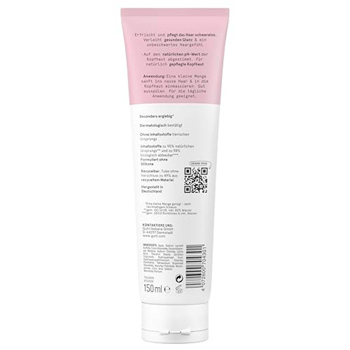 Guhl Glans & hoofdhuid shampoo 3 x 150 ml - Voordeelverpakking – foto 3
