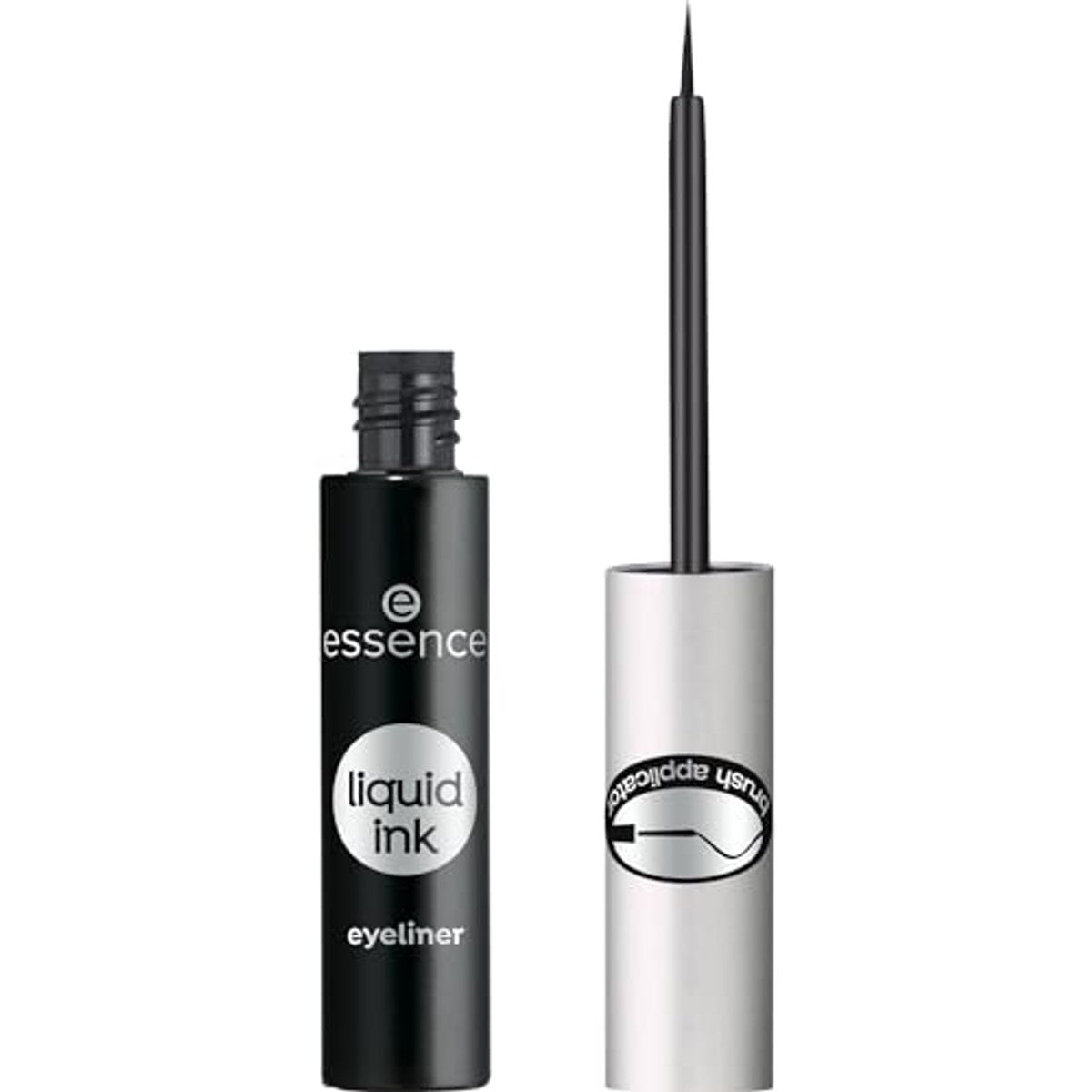essence liquid ink eyeliner 01 zwart 3 ml - 3-pack