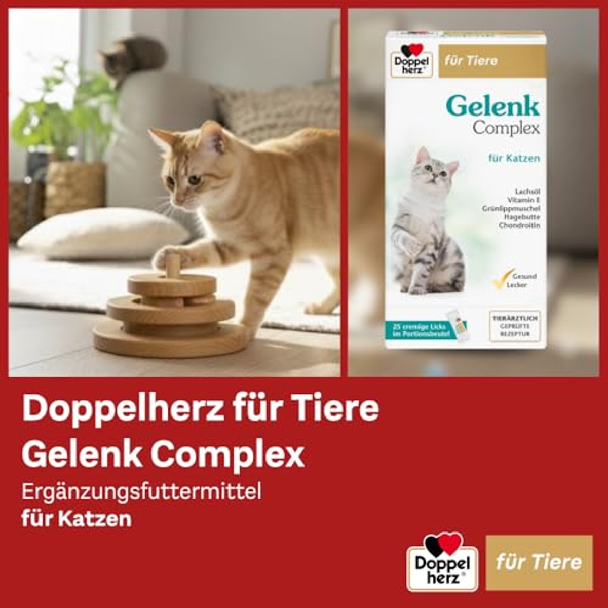 Doppelherz Voor dieren gewrichtscomplex voor katten – Doppelherz