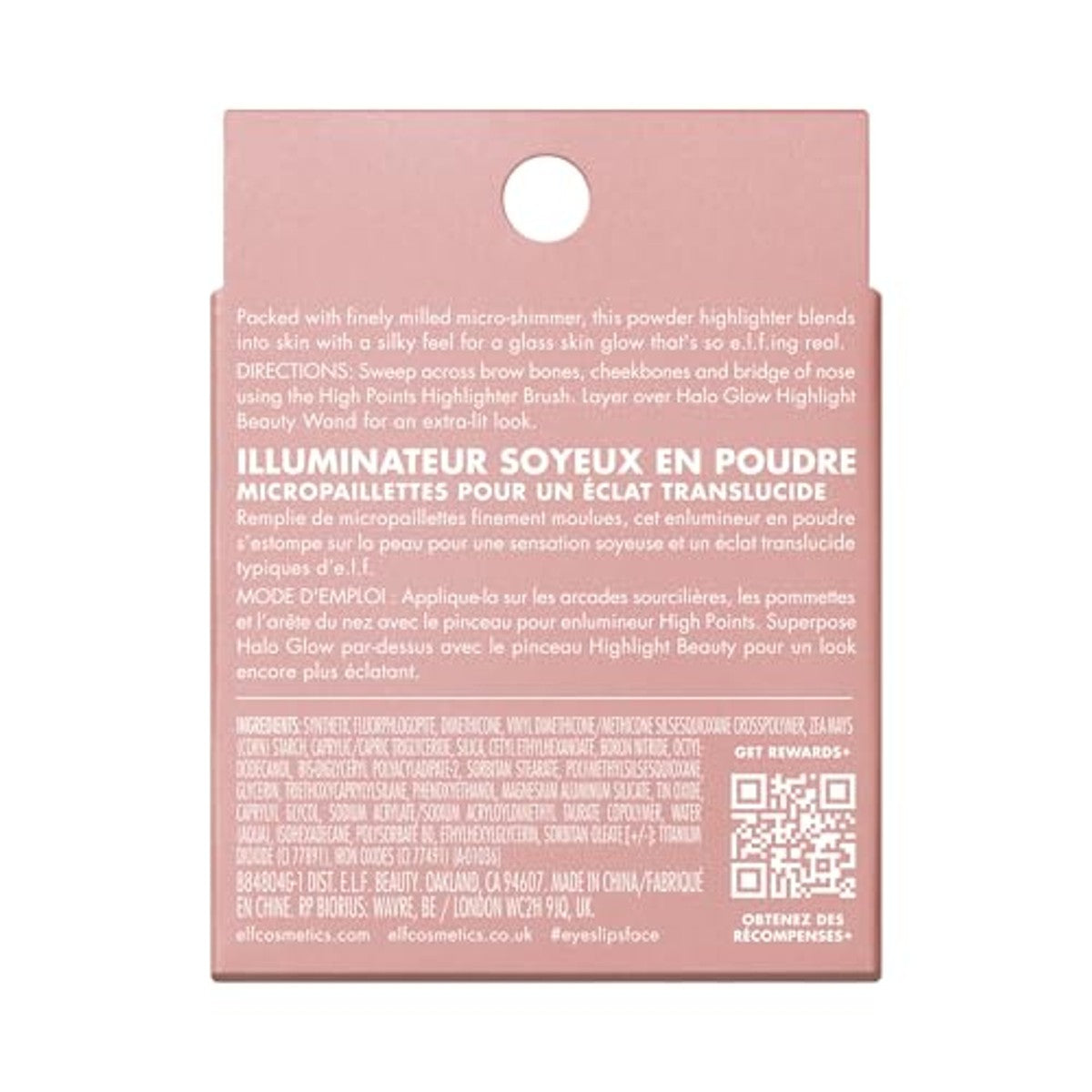 e.l.f. Halo Glow Silky Powder Highlighter Blush Money - 3 stuks