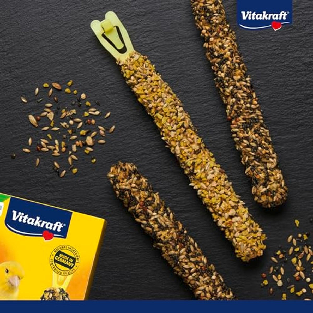 Vitakraft Cracker Mix vogelsnack kanarie 10 x 80 g - 6-pack