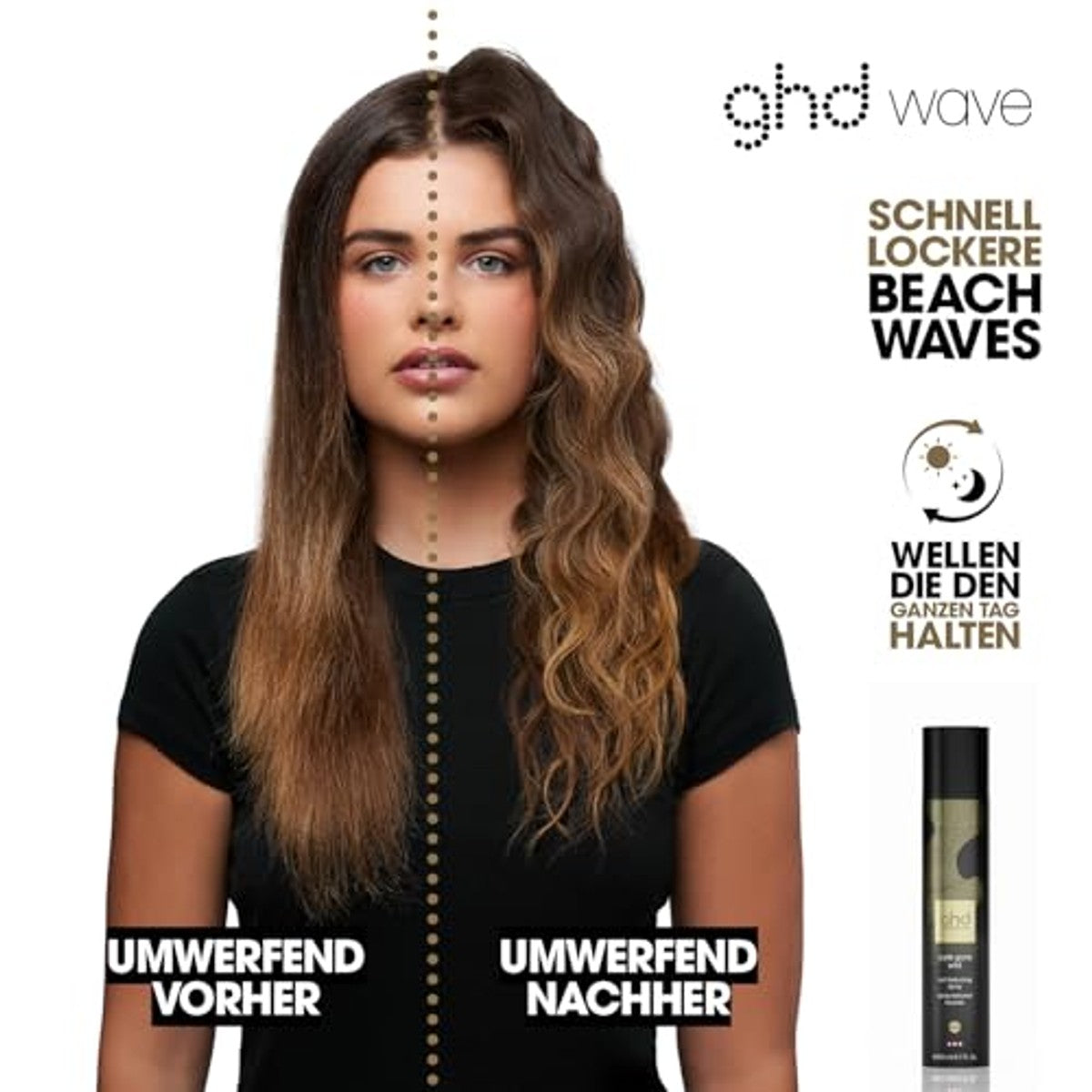 ghd Curls Gone Wild Curl Texturising Spray 2-in-1 200 ml