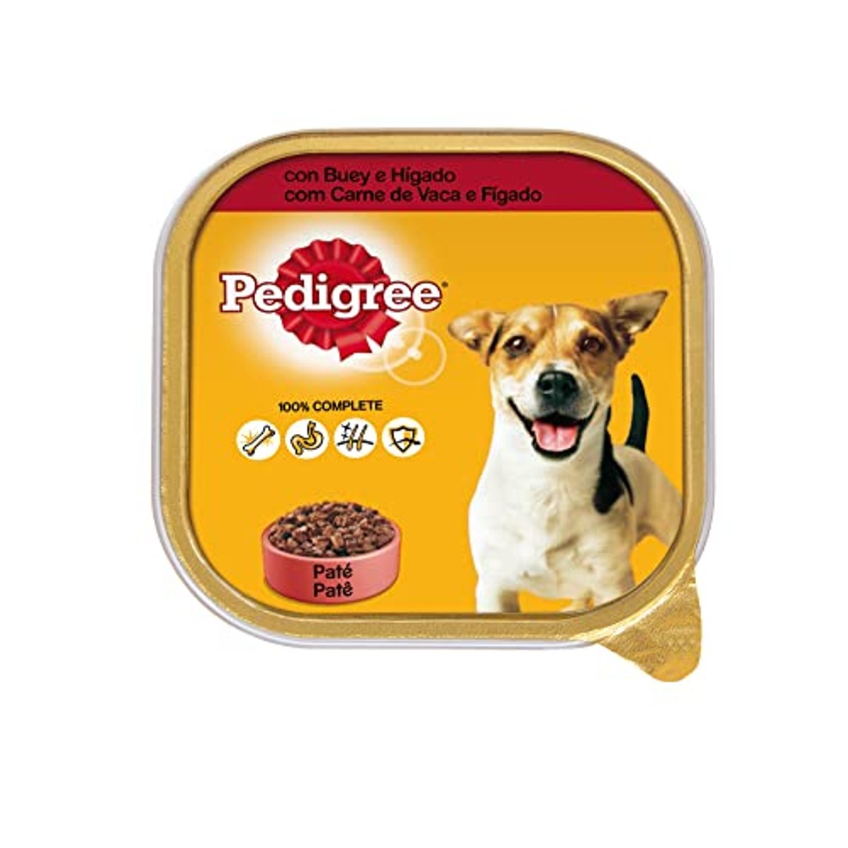 Pedigree hondenvoer ossen- en leversmaak in paté 20 x 300 g - 3-pack