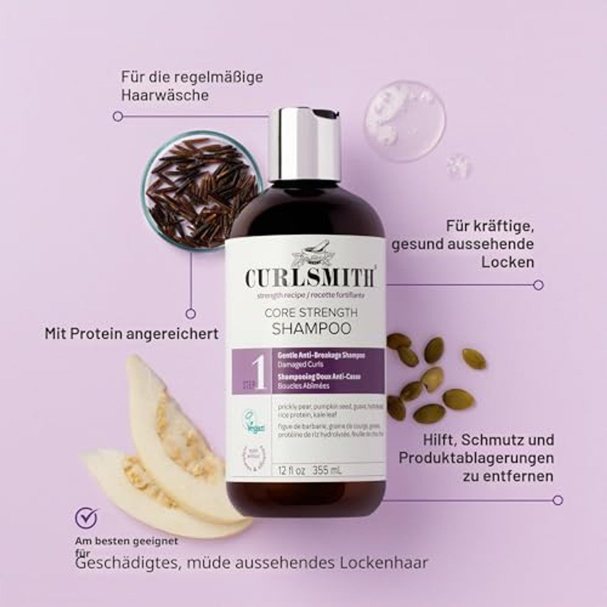 Curlsmith Core Strength Shampoo – CURLSMITH
