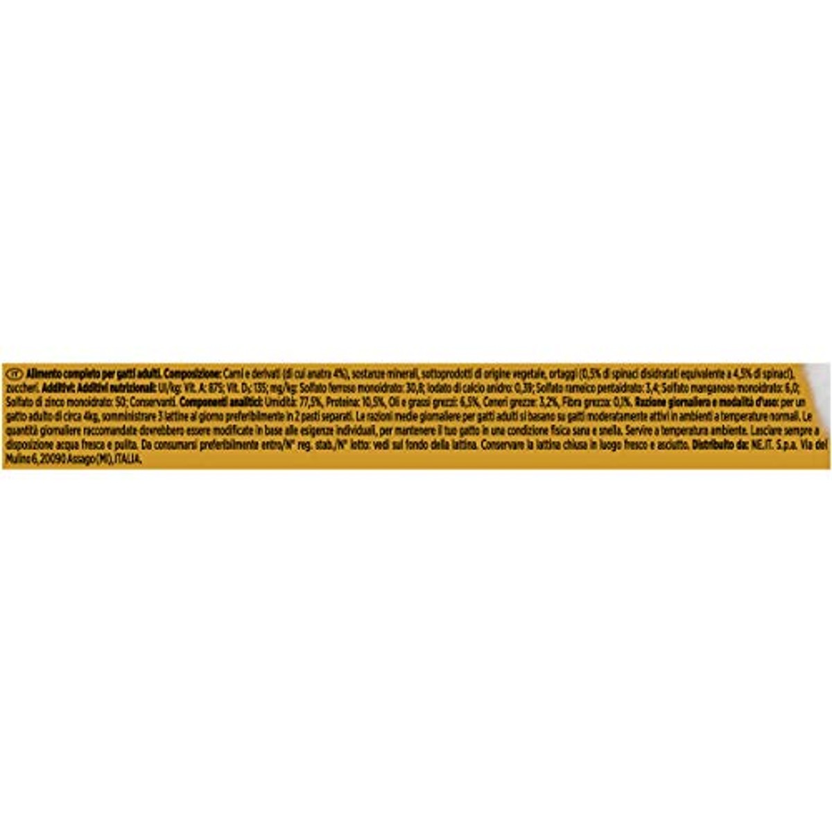 Gourmet Gold Mousse natvoer kattenvoer eend & spinazie 24 x 85 g - 3-pack
