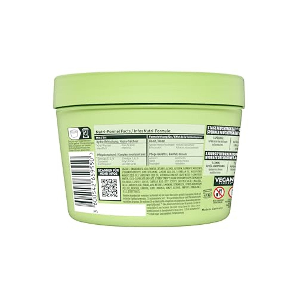 Garnier Fructis Kiwi Menthol Hair Food 3 x 400 ml - Voordeelverpakking