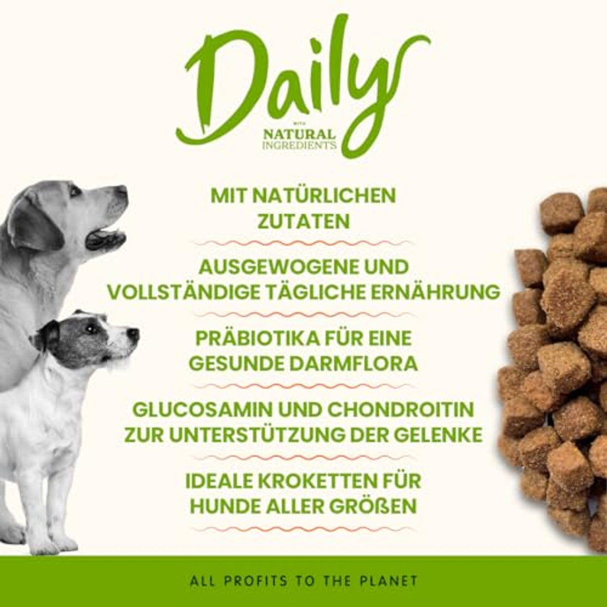 Almo Nature Daily All Breeds Droogvoer Hond Lam, Kip en Rijst 12 kg - 3-pack
