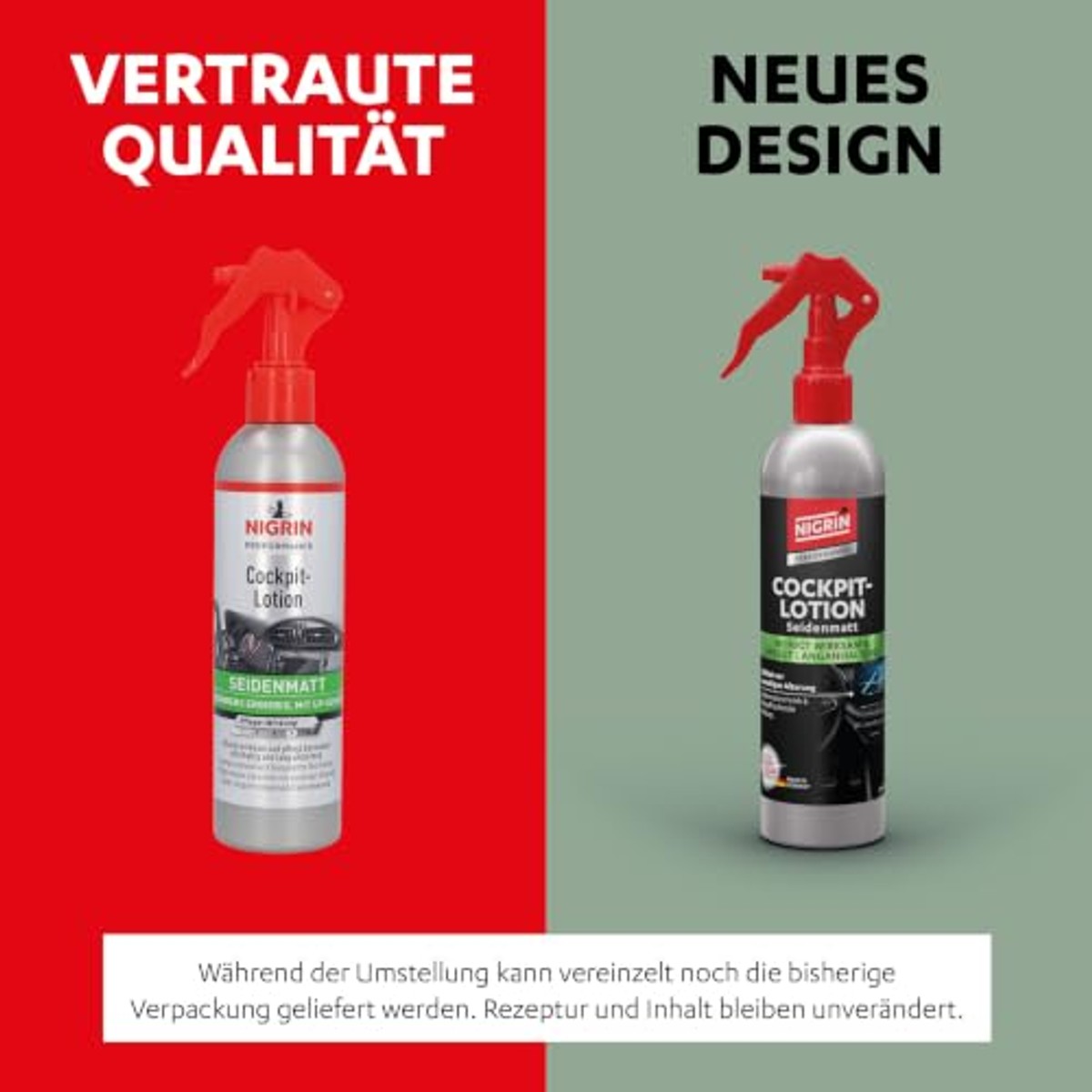 NIGRIN Performance Cockpit Lotion verfrissend 3 x 300 ml - Voordeelverpakking