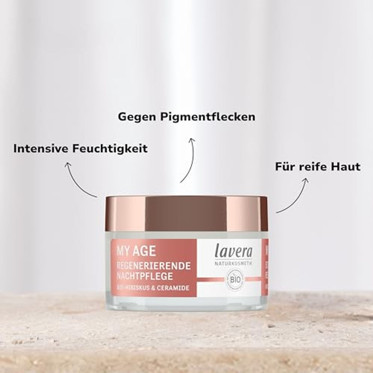 lavera MY AGE Nachtverzorging tegen pigmentvlekken 6 x 50 ml - Voordeelverpakking