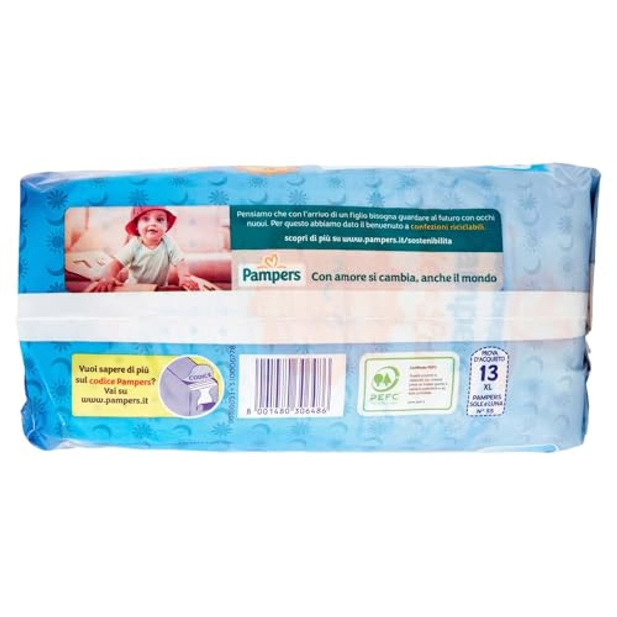 Pampers 13 x zon en maan - 3-pack
