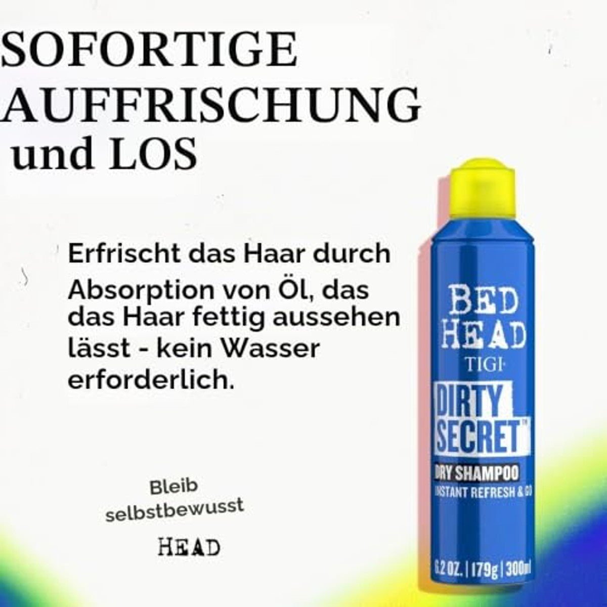 Bed Head by Tigi Dirty Secret Instant Refresh droogshampoo, 300 ml, kers – TIGI