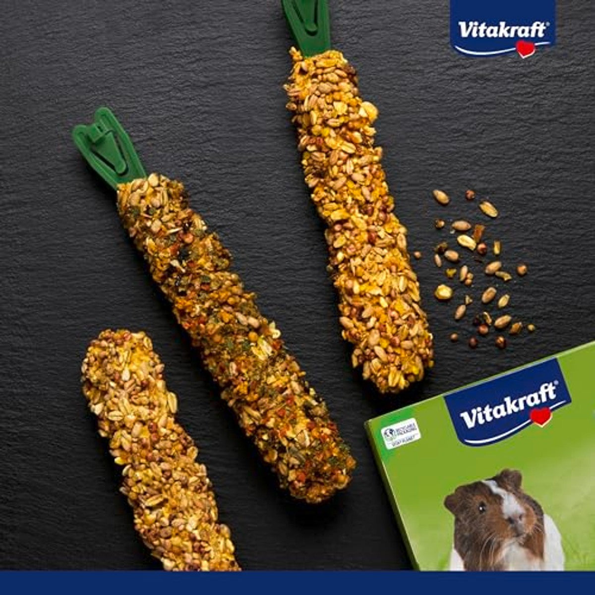 Vitakraft Cracker-mix caviasnack 10 x 168 g - 3-pack