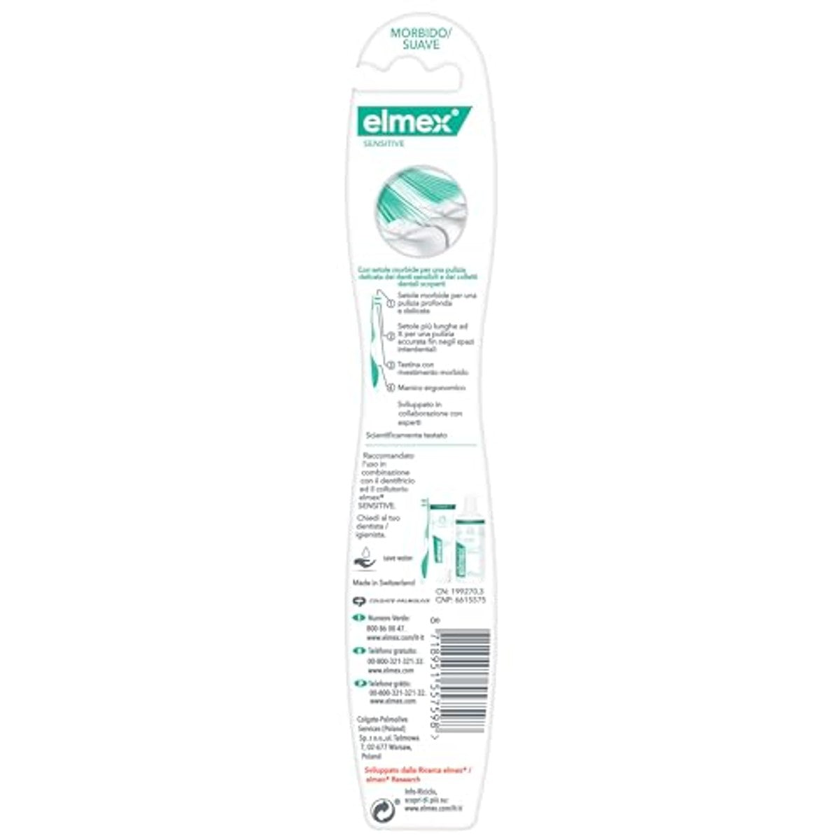 ELMEX Sensitive tandenborstel 1 stuk – ELMEX
