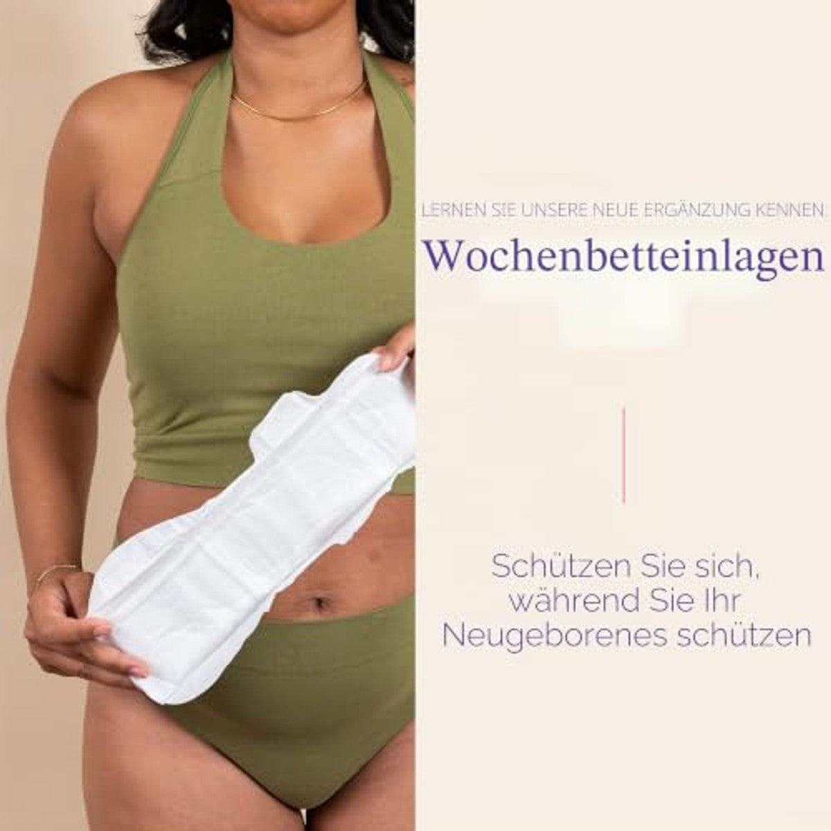 Lansinoh Kraambedverband Extra Absorberend met Vleugels 10 stuks - 6-pack