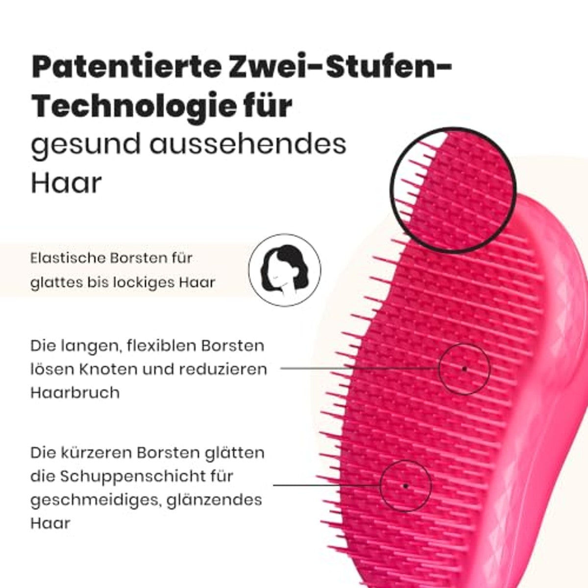 Tangle Teezer Haarborstel roze – Tangle Teezer