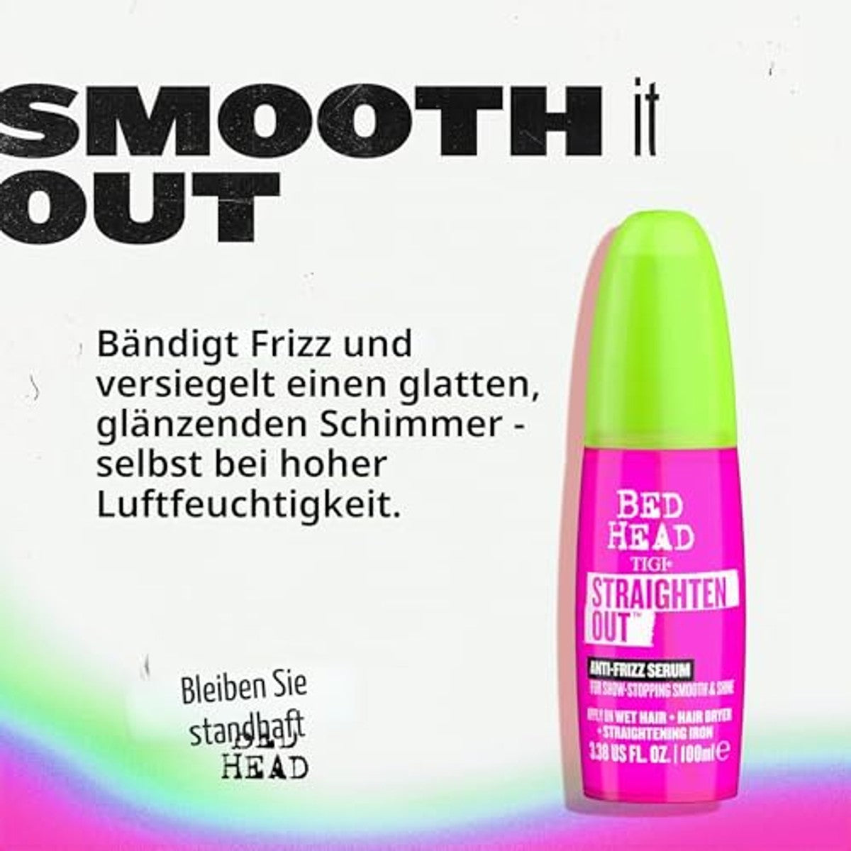 Bed Head by TIGI Straighten Out Anti-kroes haarserum, 100 ml – TIGI
