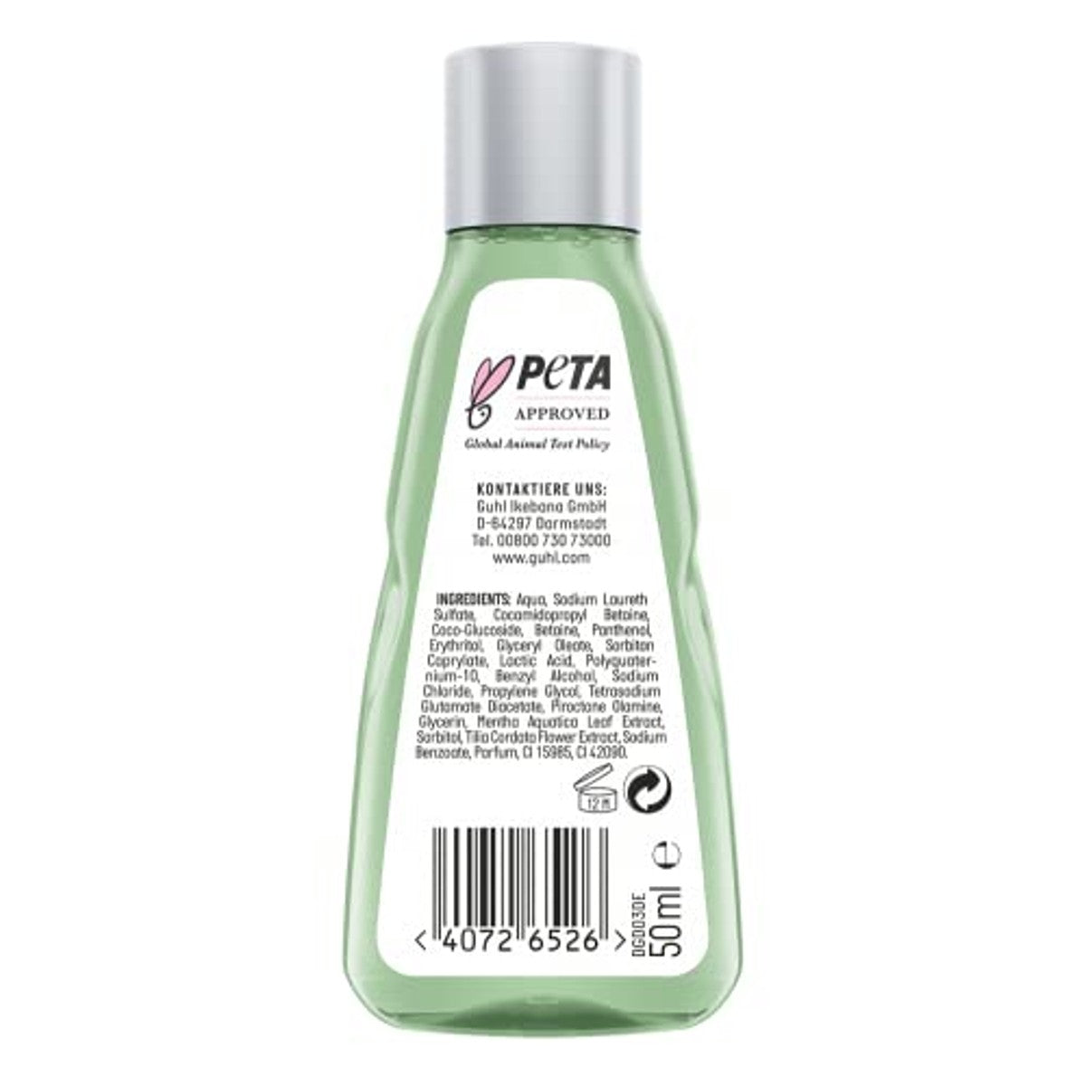 Guhl Hoofdhuid Sensitive Shampoo 3 x 50 ml - Voordeelverpakking – foto 3