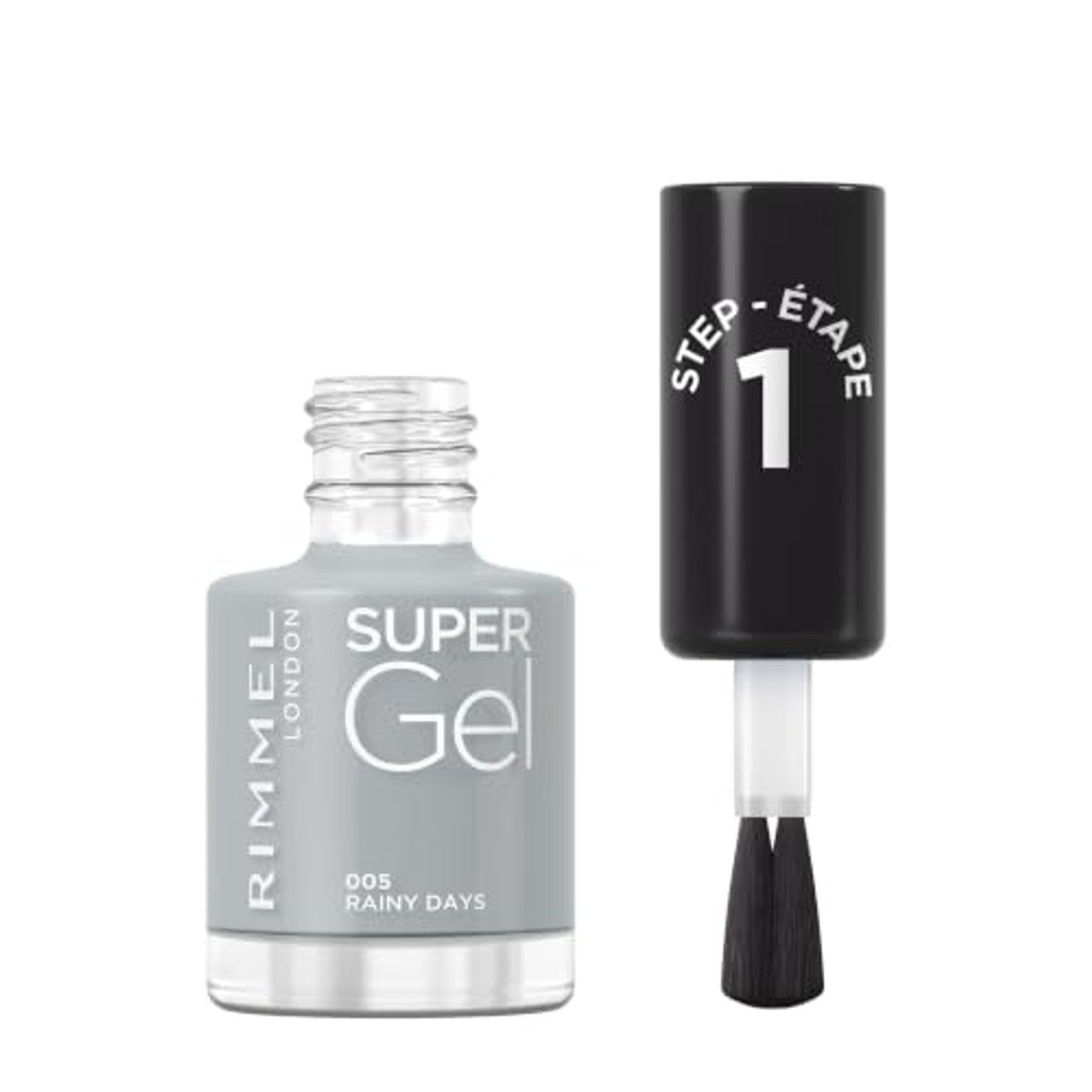 Rimmel London Super Gel 005 Rainy Days 12 ml - 3 stuks