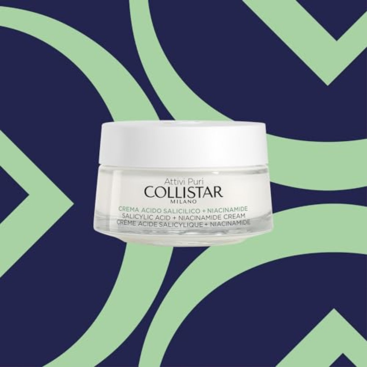 Collistar Actieve Zuivere Gezichtscrème Salicylzuur 50 ml - 3-pack