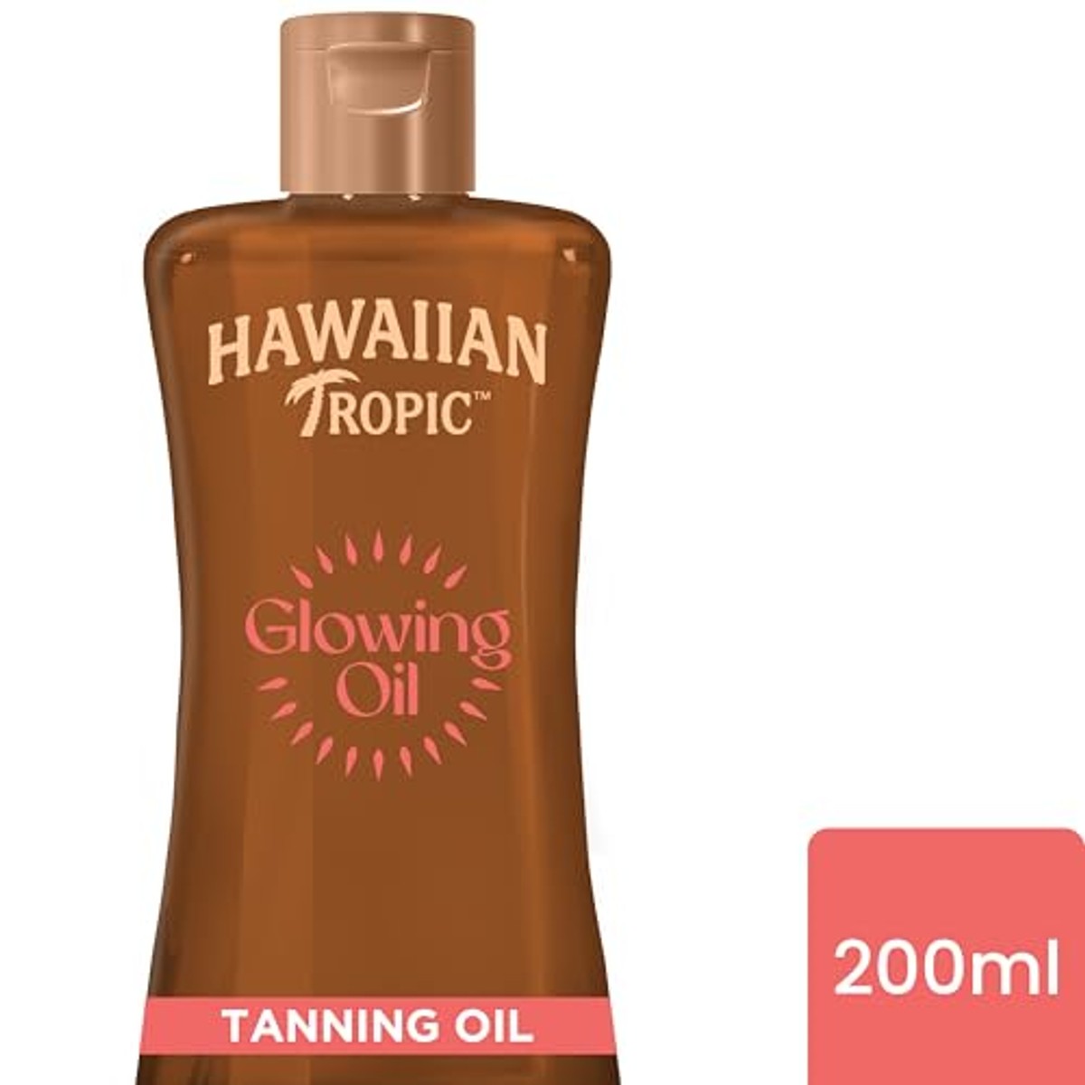 HAWAIIAN Tropic Glowing Oil zonder LSF 3 x 200 ml - Voordeelverpakking – foto 3