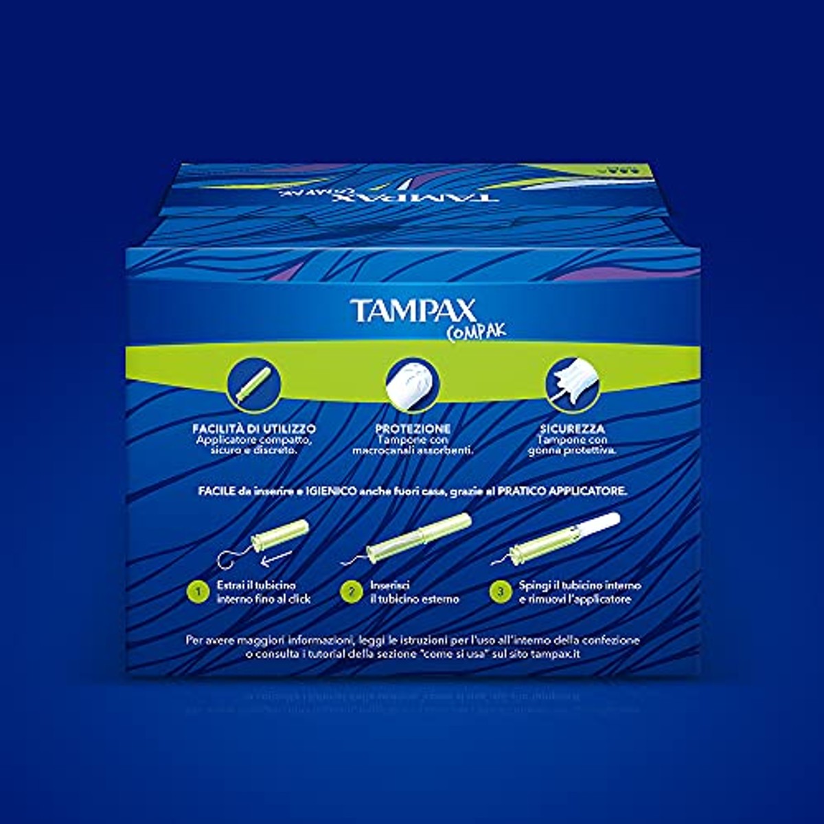 Tampax Compak Super X24 Kegels met applicator – Tampax