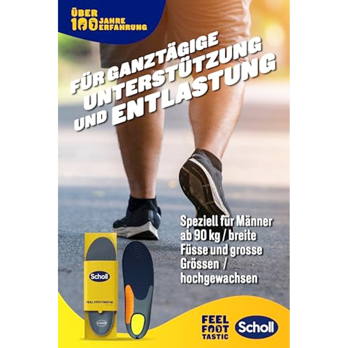 Dr. Scholl's Heavy Duty Support inlegzolen mannen maat 40-46,5 - 6-pack