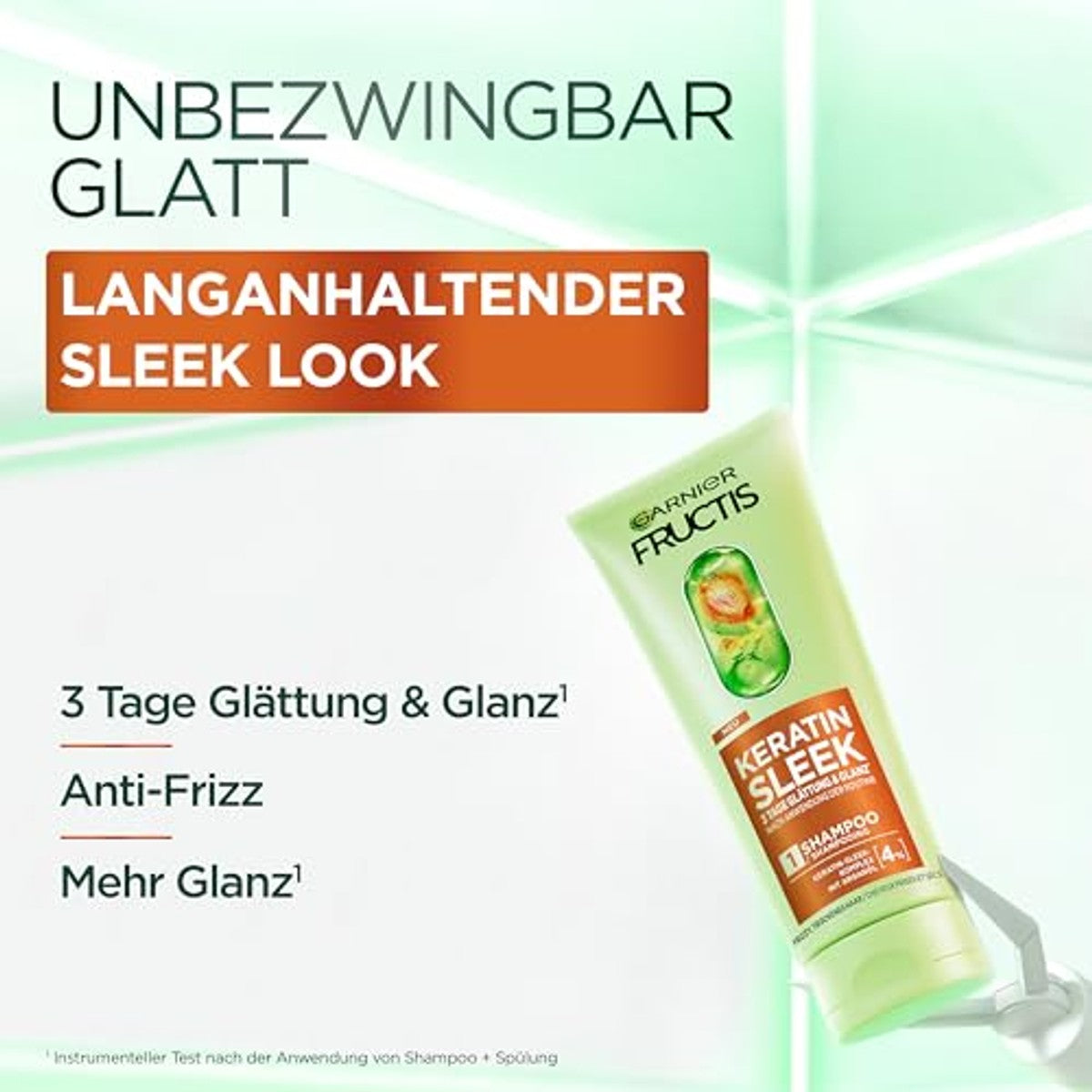 Garnier Fructis Keratine Sleek set 200/200/370/ 6 x 50 ml - Voordeelverpakking