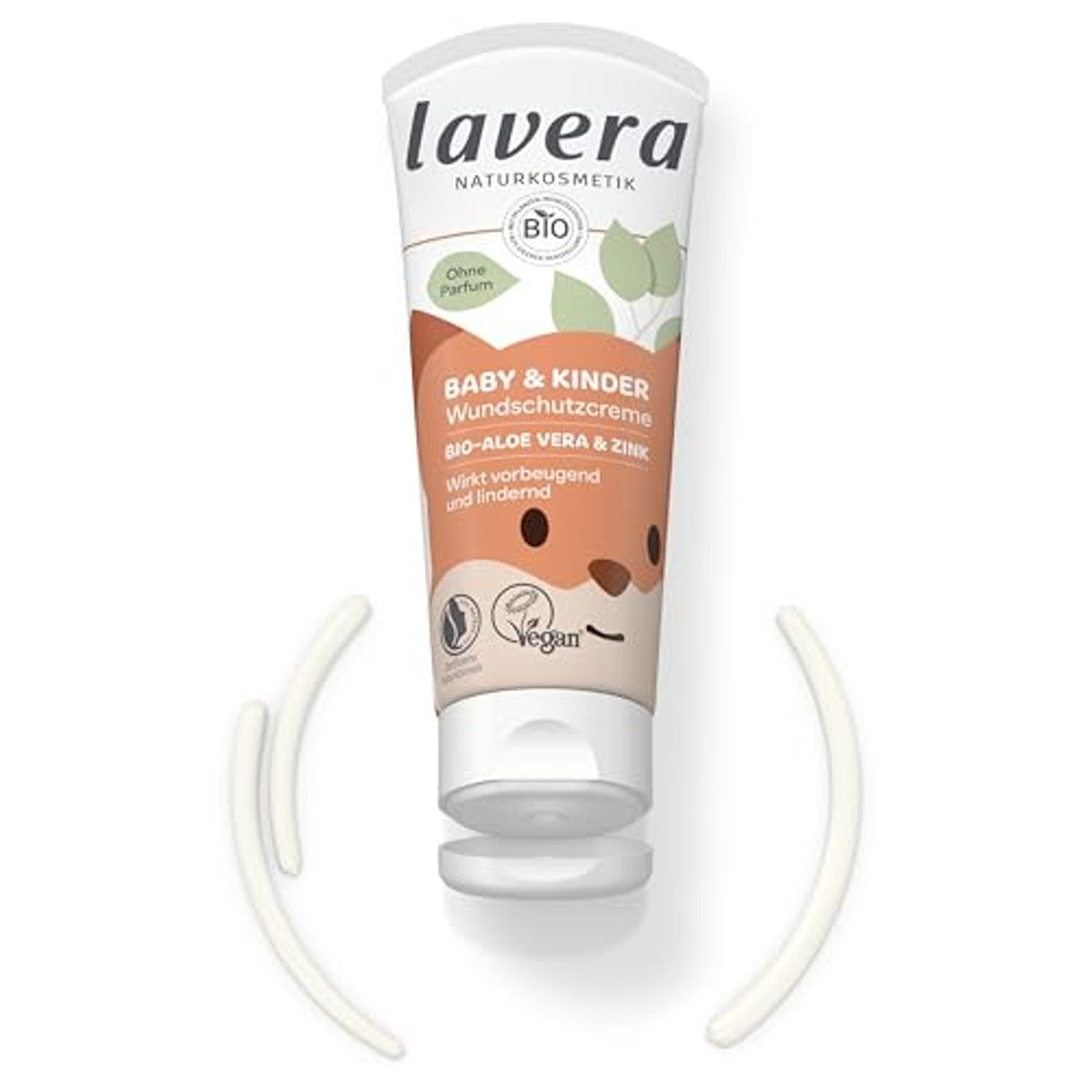 lavera Baby & Kinder Wondbeschermcrème 4 x 75 ml – foto 3