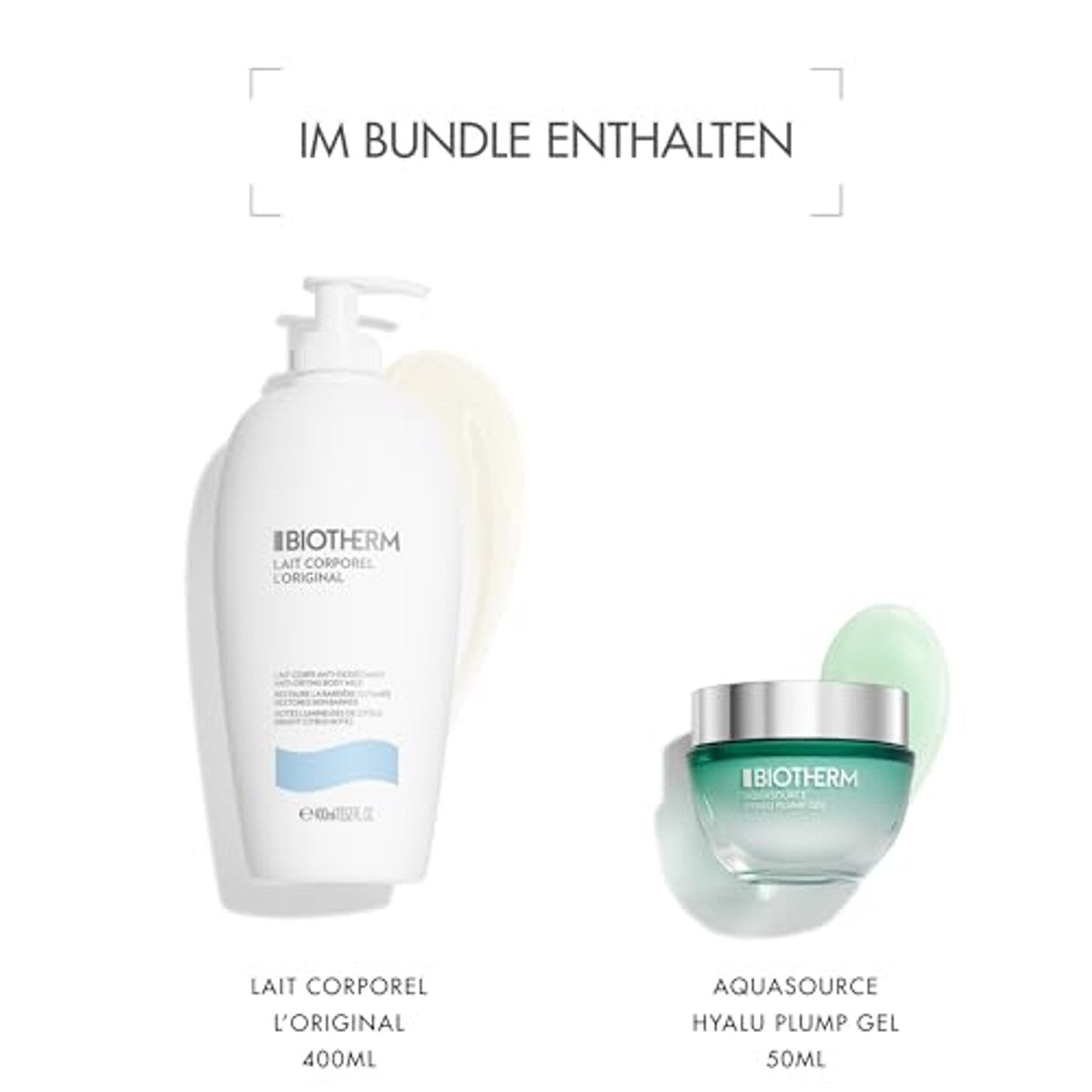 Biotherm Duo Lait Corporel L'Original Bodylotion 400 ml & Hyalu Plump Gel 50 ml