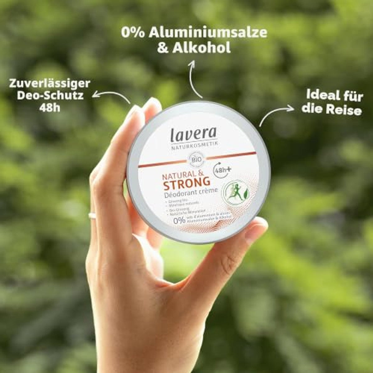 lavera Natural & Strong Deo-crème - 3-pack – foto 3
