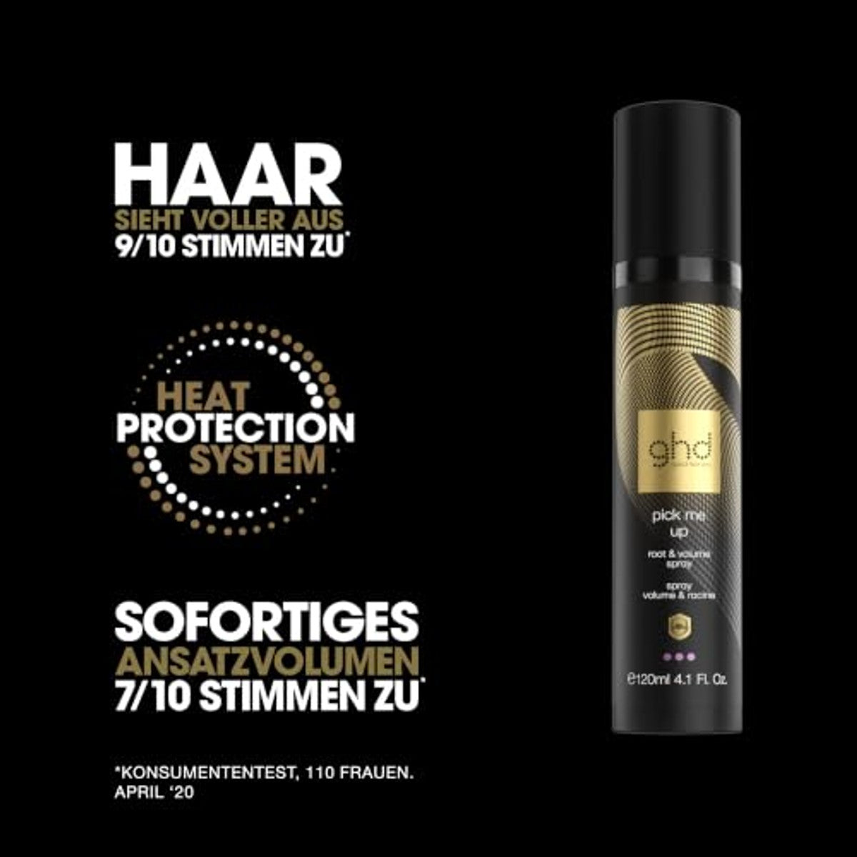 ghd Pick Me Up Wortel- en Volumespray met Hittebescherming 120 ml
