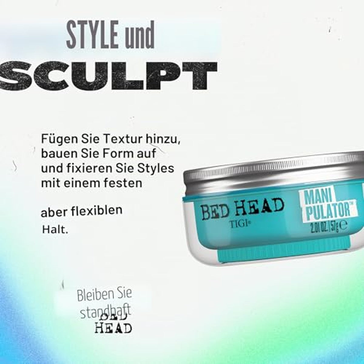TIGI Bed Head Manipulator Textuurpasta 57 g - 3-pack