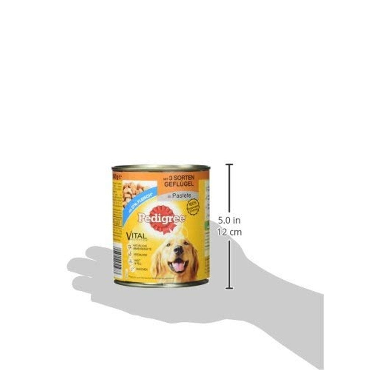 Pedigree Klassiek hondenvoer 5 soorten gevogelte 12 x 800 g - 3-pack