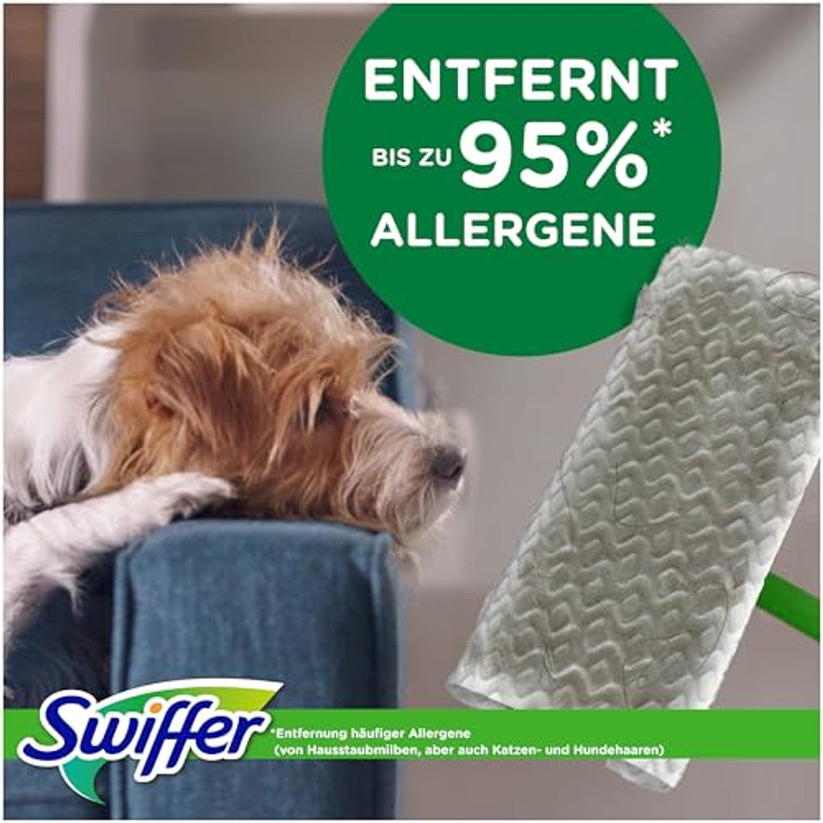 Swiffer Dry vloerdoeken navulling met Febreze geur 216 stuks – Swiffer