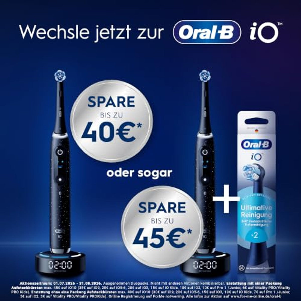 Oral-B PRO CrossAction opzetborstels wit 16 stuks – Oral-B