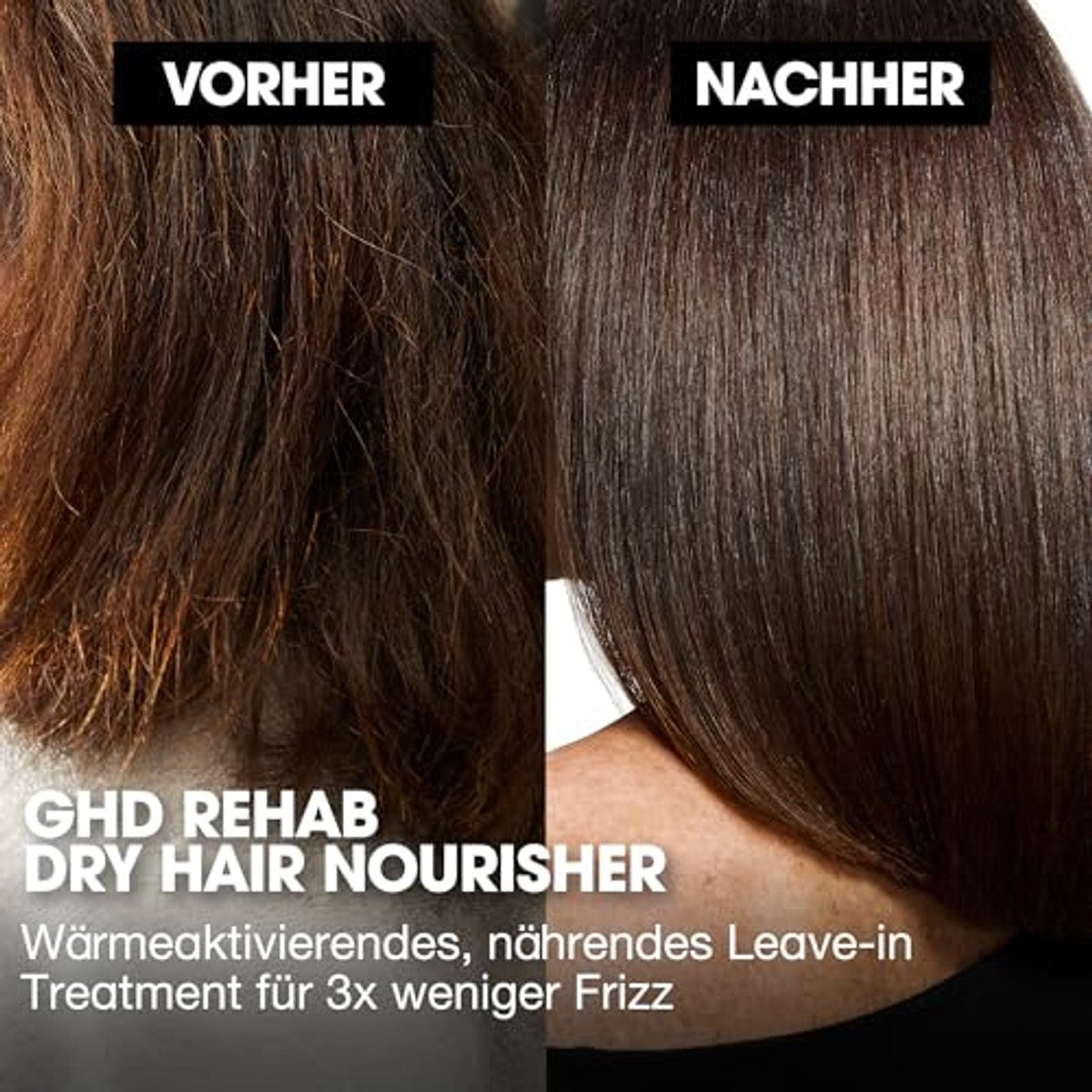 ghd Rehab Droog Haar Voedende Crème Leave-In Behandeling 95 ml - 3-pack
