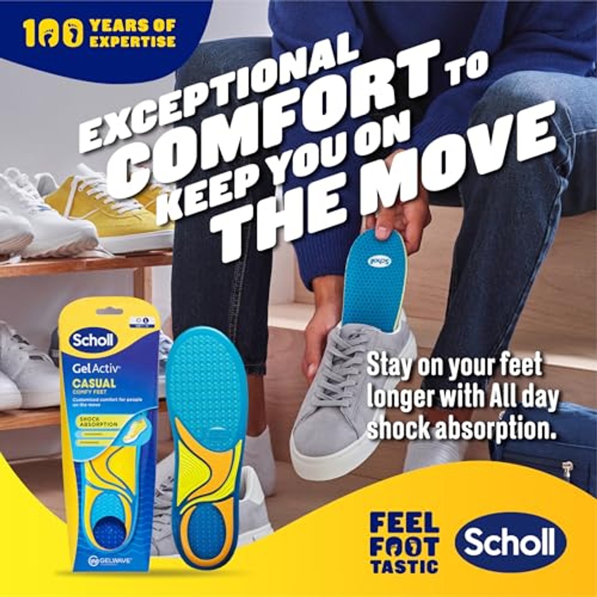 Dr. Scholl's GelActiv Casual inlegzolen S (UK 36-40) – foto 3