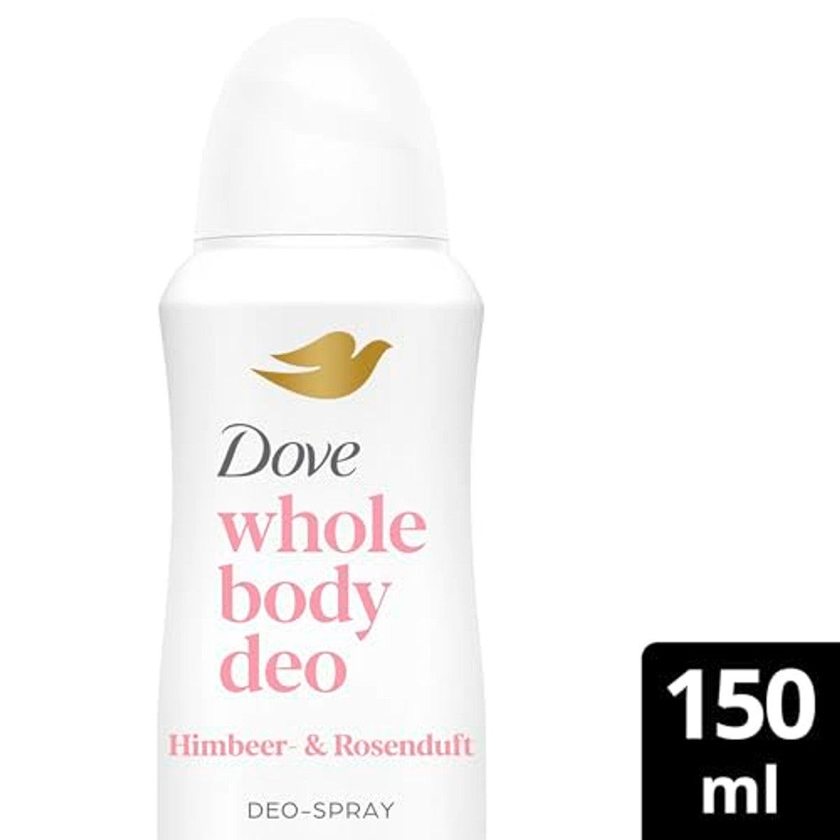 Dove Whole Body Deodorant Frambozen- en rozengeur 3 x 150 ml - Voordeelverpakking