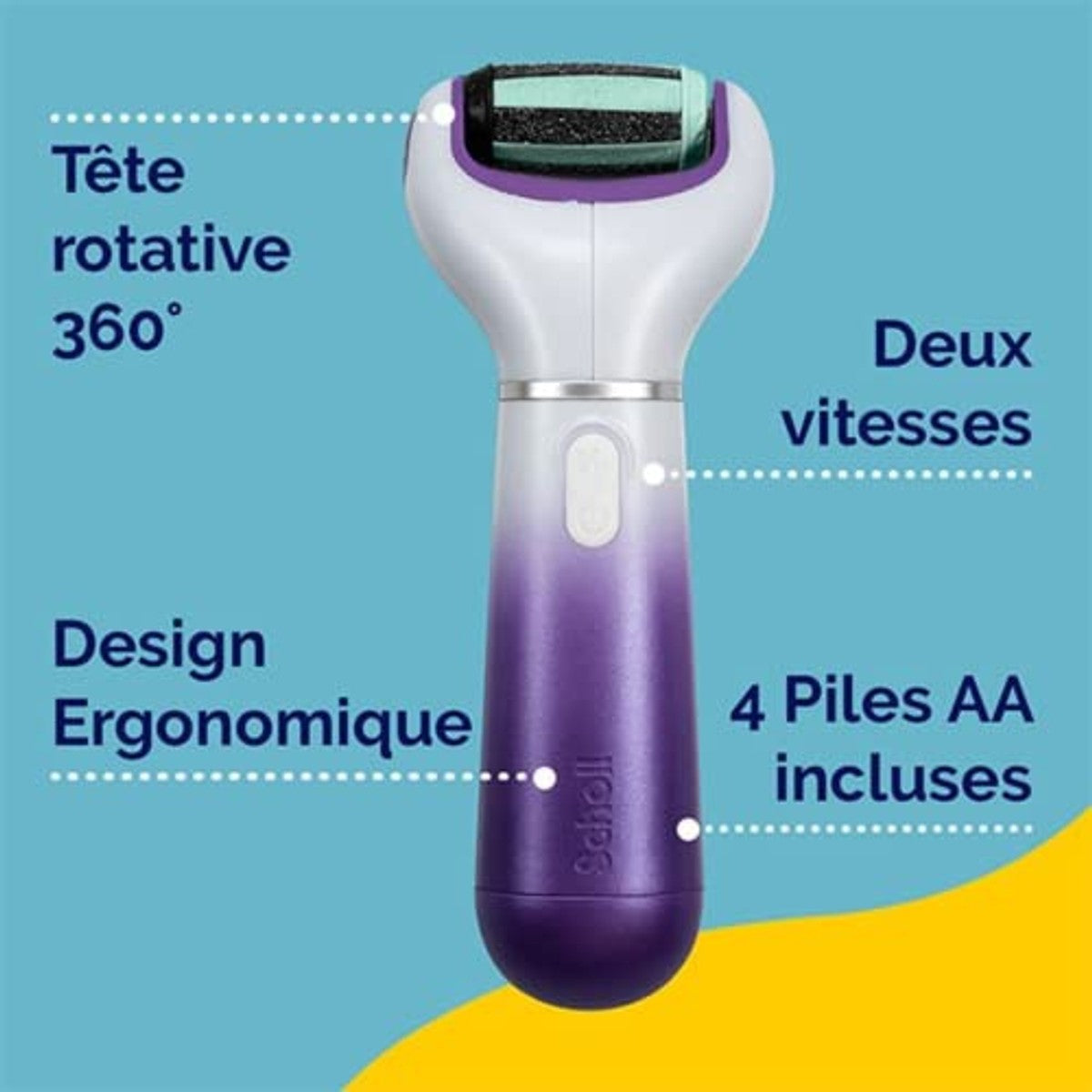 Dr. Scholl's Velvet Diamond Crystals Elektronische vijl – Dr. Scholl's