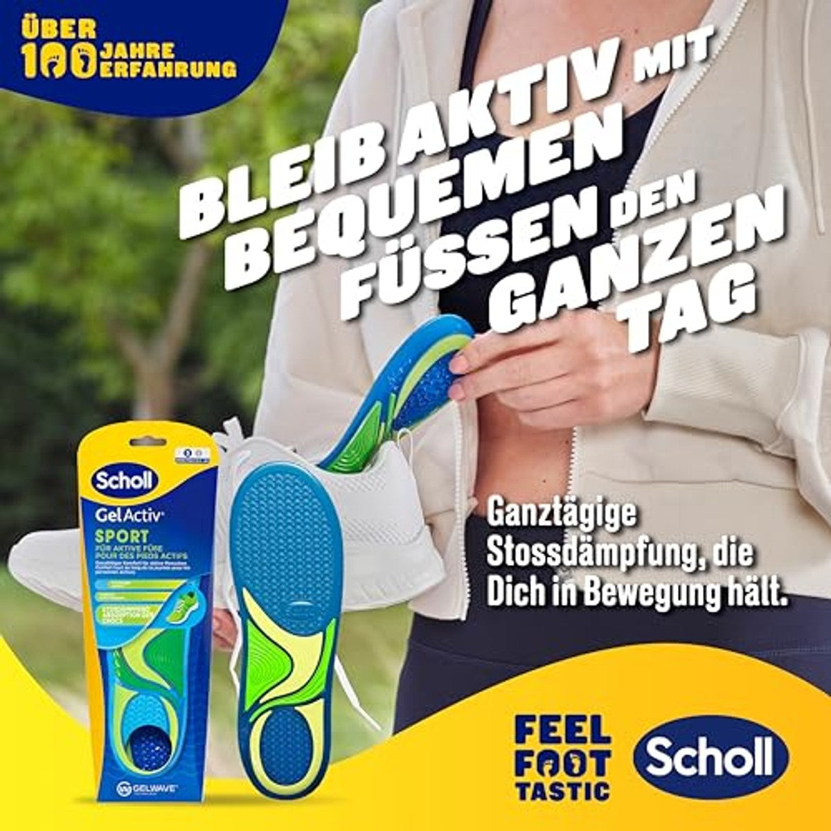 Dr. Scholl's GelActiv Sport-inlegzolen vrouwen 35,5-40,5 - 3-pack