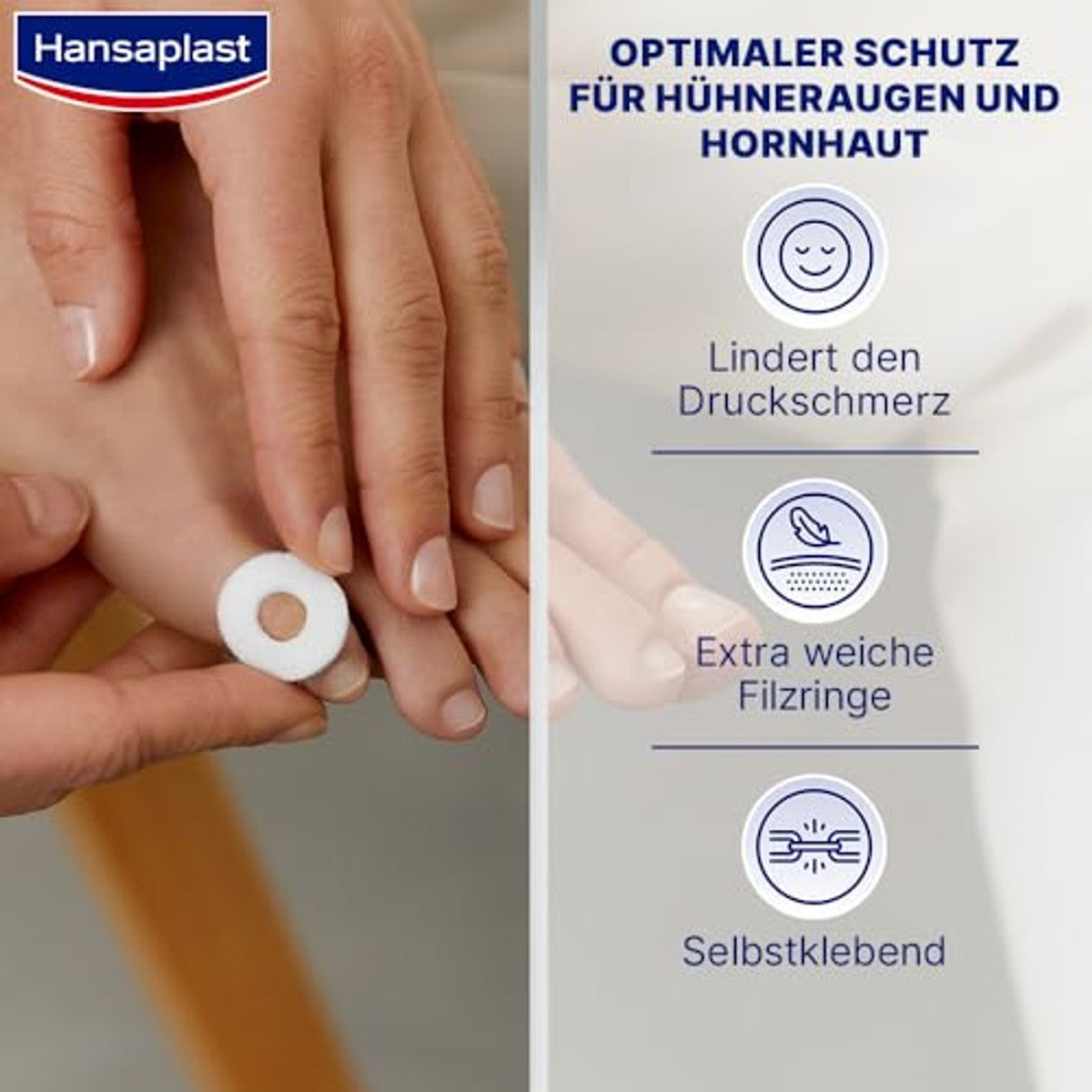 Hansaplast Hühneraugenringe (ück) 3 x 20 st - Voordeelverpakking