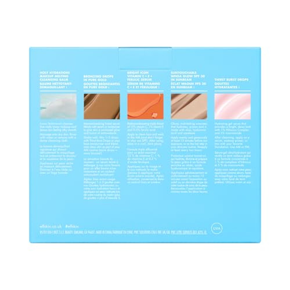 e.l.f. Skin Best & Obsessed Skincare Kit - 6 stuks