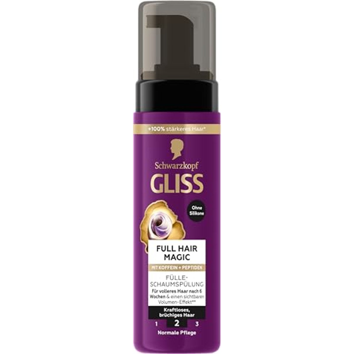 Gliss Kur Full Hair Magic Vulschuimspoeling 6 x 200 ml - Voordeelverpakking