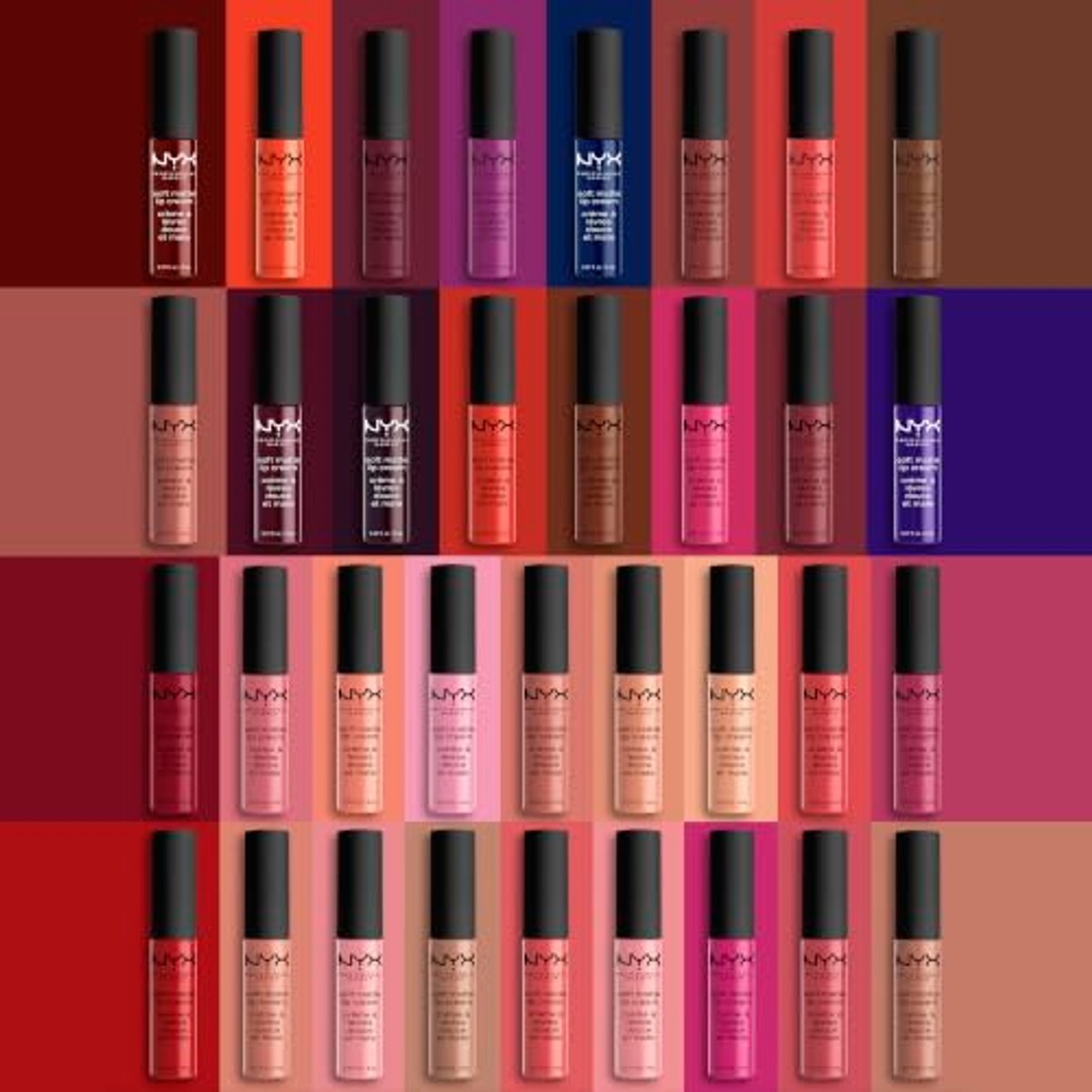 NYX Professional Makeup Lippenstift, Soft Matte Lip Cream, Romige en matte afwerking, Sterk gepigmenteerd, Langdurig, Kleur: Bubblegum Pink – NYX PROFESSIONAL MAKEUP