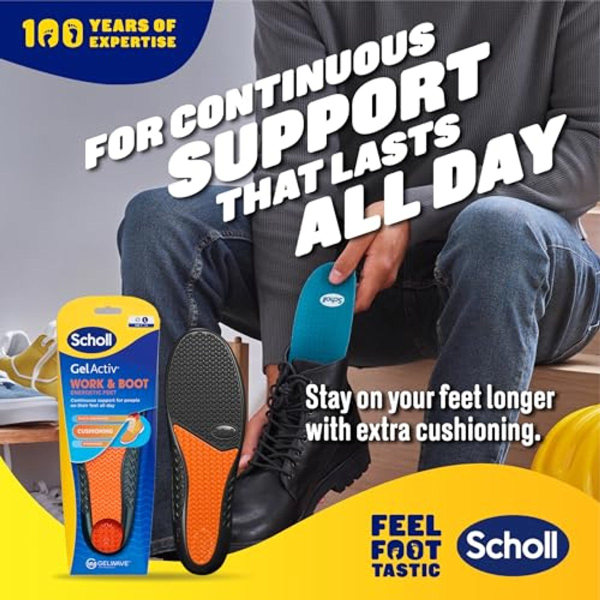Dr. Scholl's GelActiv werk- en laarsinzetstukken – Dr. Scholl's